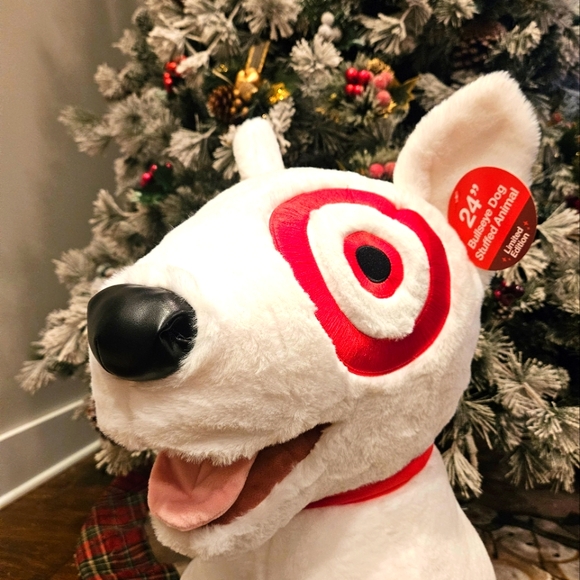 2024 Large 24 Inch Bullseye Target Holiday Exclusive, Limited Stuffed Plush - Picture 6 of 10